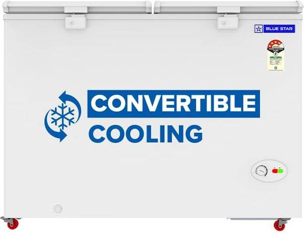 Blue Star 310 L Double Door Convertible Deep Freezer