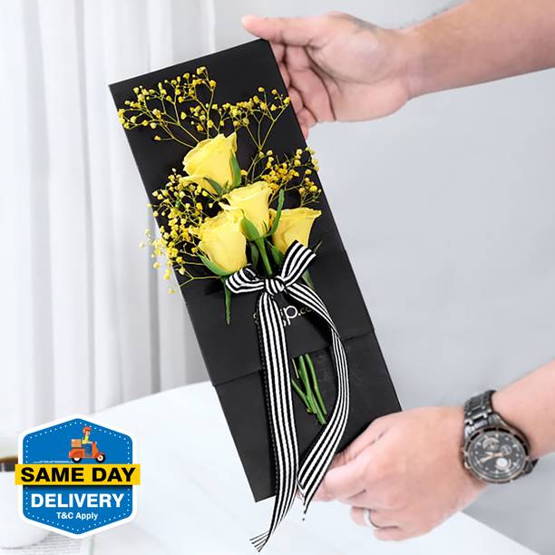 IGP Fresh Yellow Roses Bouquets