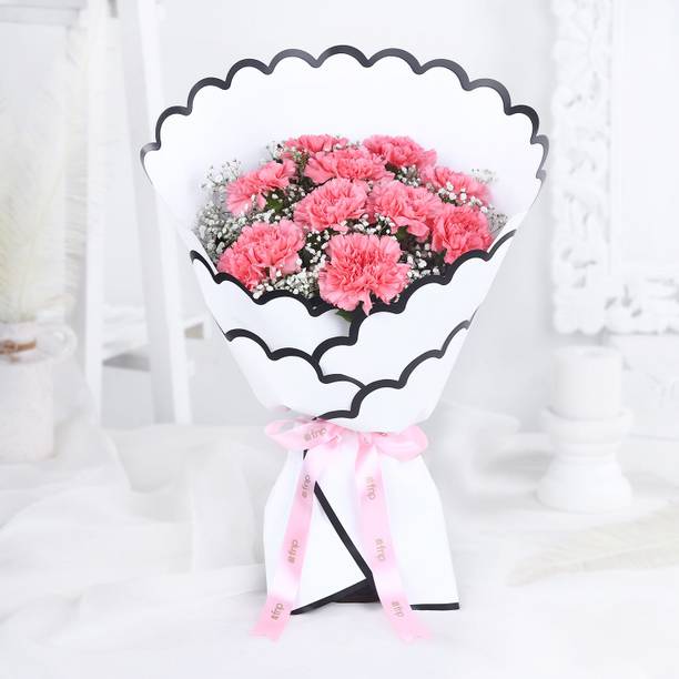 FNP Fresh Multicolor Carnations Bouquets