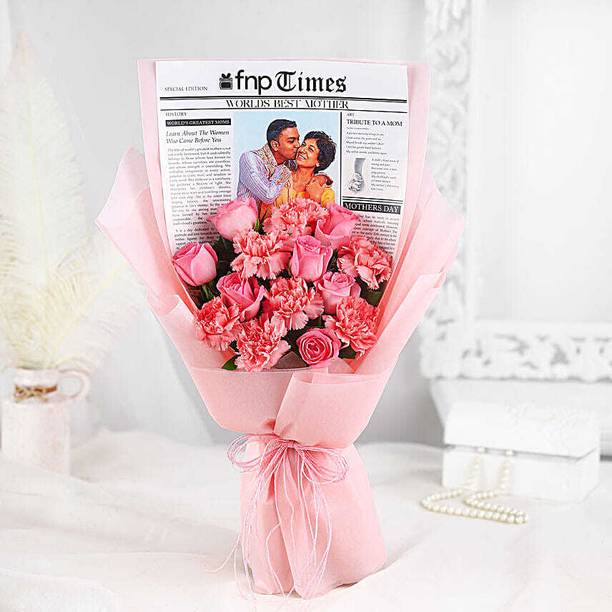 FNP Fresh Multicolor Roses Bouquets