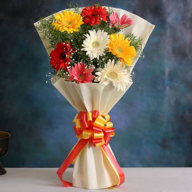 FNP Fresh Multicolor Gerberas Bouquets