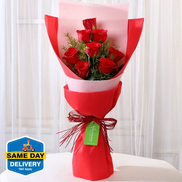FNP Fresh Red Roses Bouquets