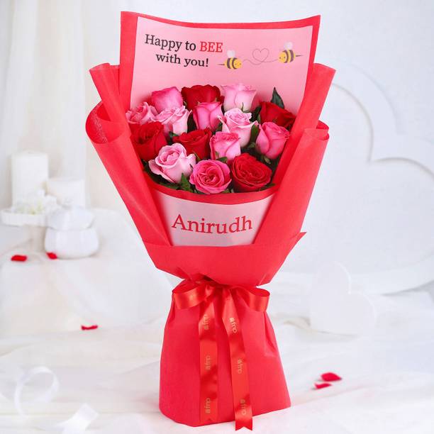FNP Fresh Multicolor Roses Bouquets