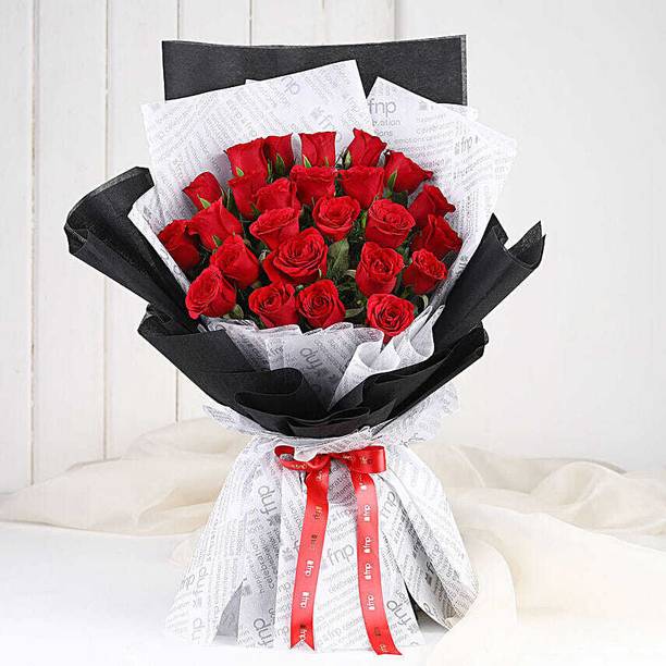 FNP Fresh Multicolor Roses Bouquets
