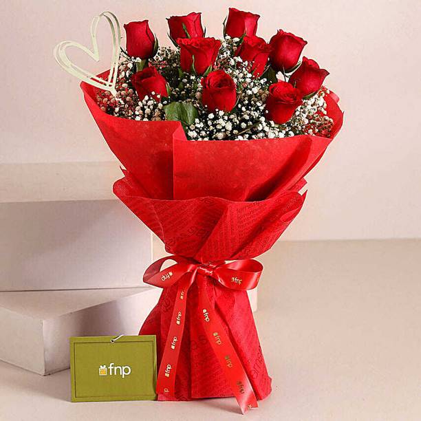 FNP Fresh Multicolor Roses Bouquets