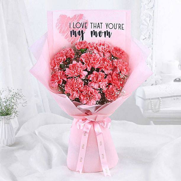 FNP Fresh Multicolor Carnations Bouquets