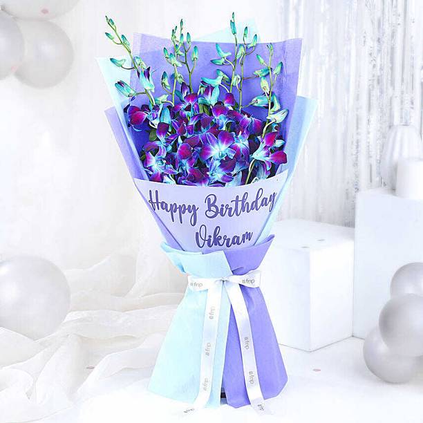 FNP Fresh Multicolor Orchids Bouquets