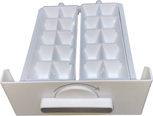 Payflip Ice Tray Compatible With "Whirlpool" Refrigerator Twist Release ice Cubes Tray Fridge Door Shelf