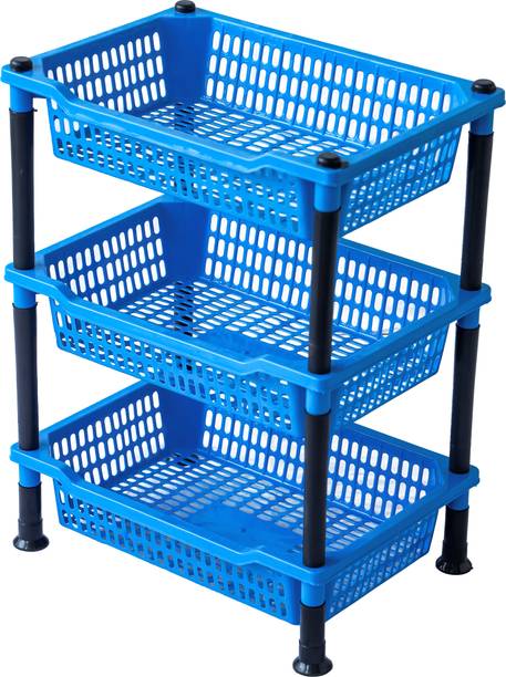 VM BOND Big Size Plastic Fruit & Vegetable Basket