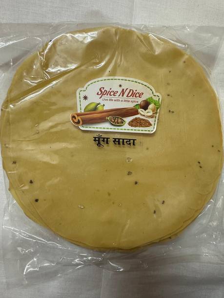spice n dice Moong Sada Papad|Indian Snacks|Flavorful Bites, Taste delight|Delicious