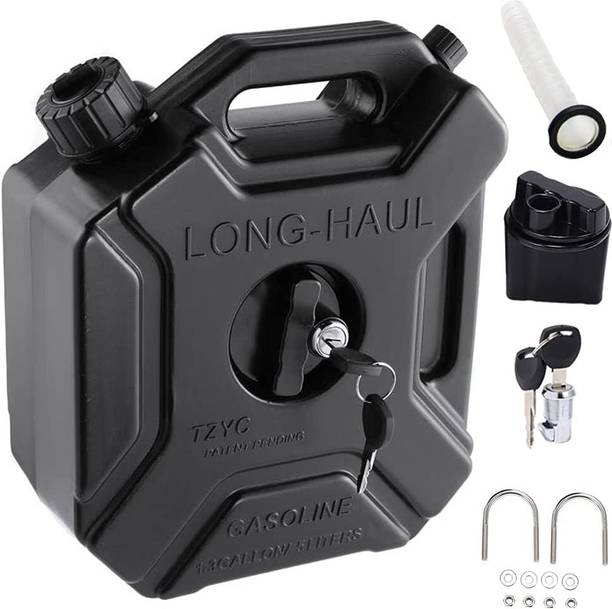 AutoPowerz 5 Liter With Lock Jerrry Can Black 5 L Fuel Can