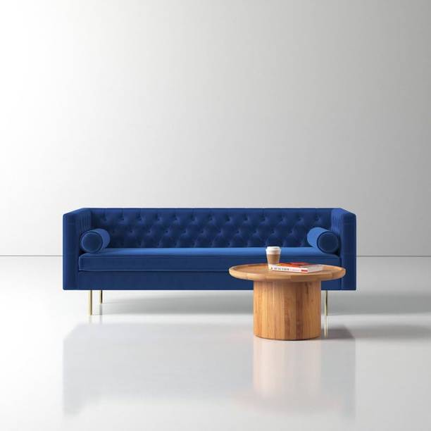ALFA WOODEN NEST Half-leather 2 + 1 Sofa Set