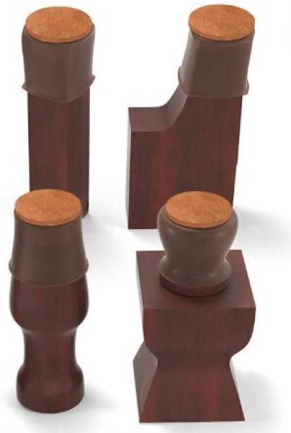 EASETENSIL Chair Leg Floor Protectors - 4 Pack Felt Bottom Furniture Silicone Leg Caps Table Legs