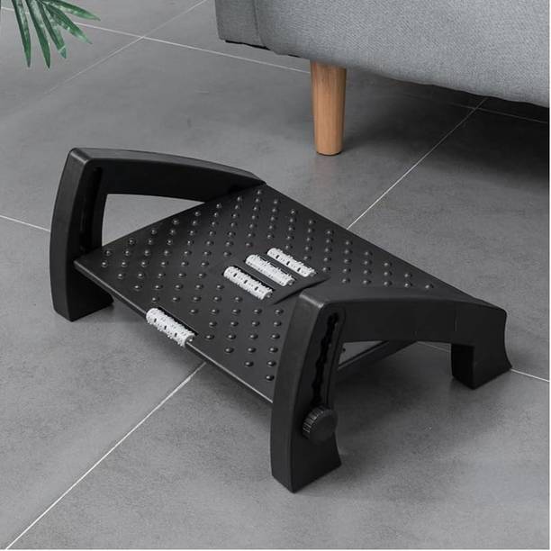 FIDEO Adjustable Foot Rest for Office Chair,6 Height Settings,Massage Points & Roller Living & Bedroom Stool
