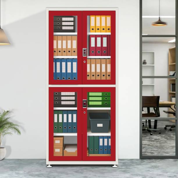 Triveni almirah GLASS-21 Metal Almirah