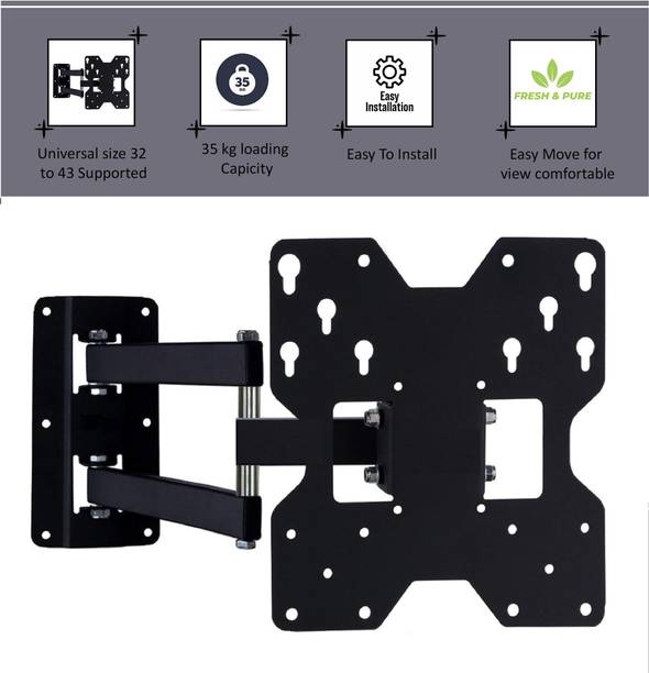 PNETROME UNIVERSAL STANDARD Wall Mount Stand for 23 to 43 inch LED/LCD TV STAND TV Stand Base