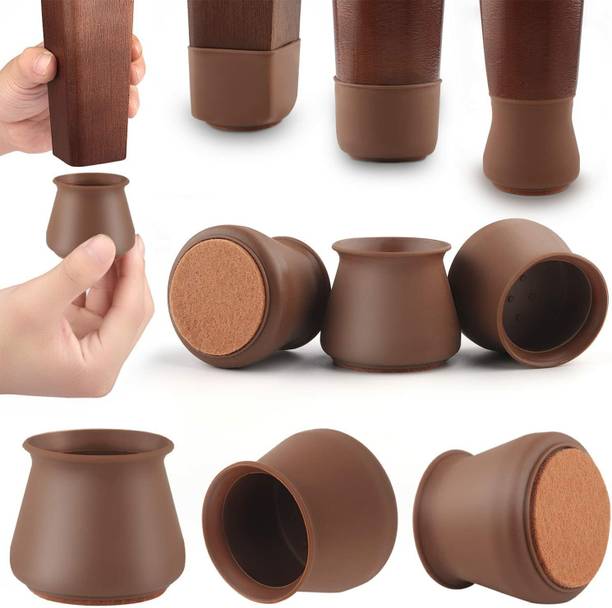 Sindhia 16 Pcs Of Chair Leg Caps Furniture Protector Table Legs