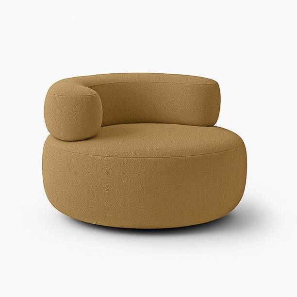 RGWOOD RGW-RC-WH Fabric 1 Seater Sofa