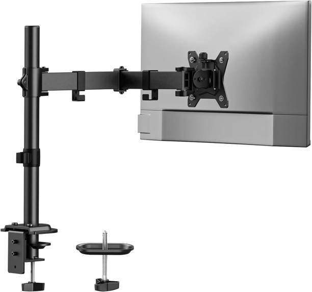 bectro Monitor Arm for 13”-32” Monitors up to 8 kg, Adjustable Stand TV Stand Base