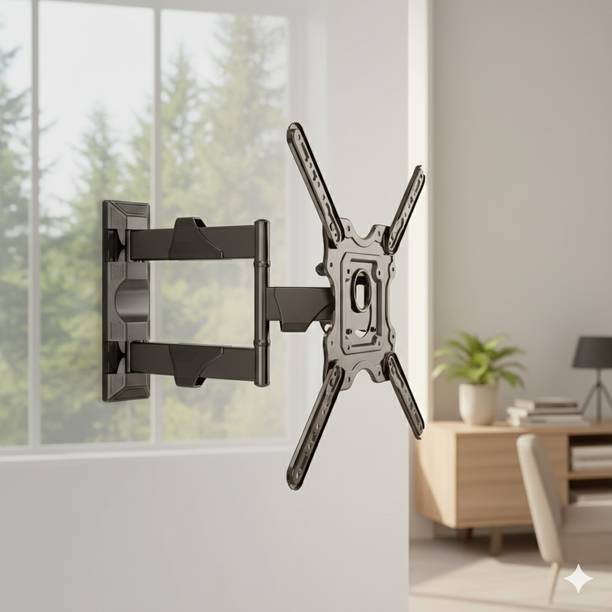IMPRONOW Full Motion TV Wall Mount Stand Swivel & Tilt 32–60 Inch Arm Home & Office Use TV Stand Base