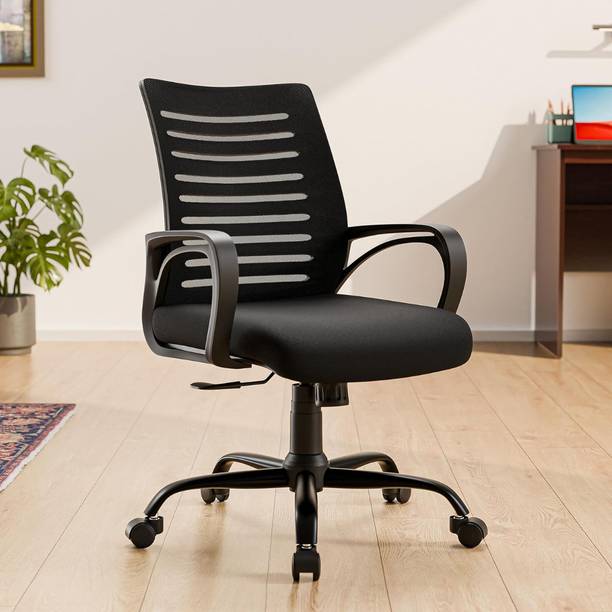 Furnix A Fabric Office Arm Chair