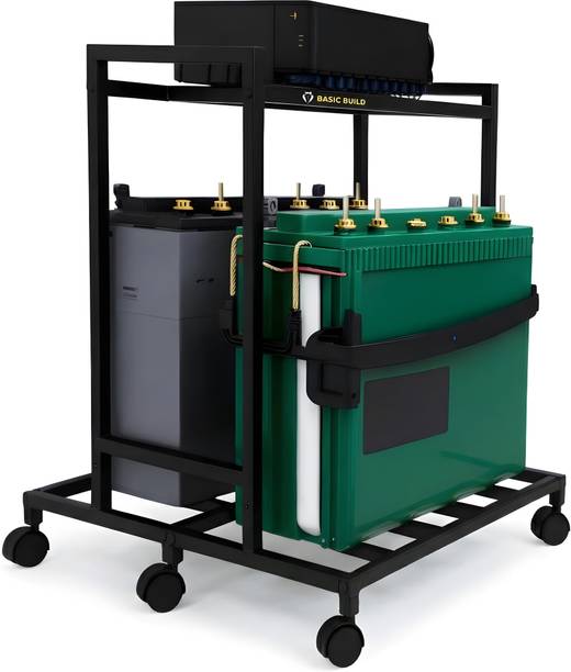 Basic Builds BB Double Inverter Stand Black Work Station Tray