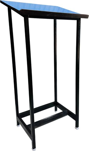 GOYALSON L stand Podium presentation black for auditoriums meeting school college Podium Table Frame