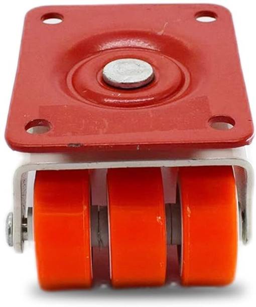 Spylock New-Caster Wheels for Heavy Furnitures Tables Trolleys Sofa etc Load upto 600 kg Swivel Furniture Caster