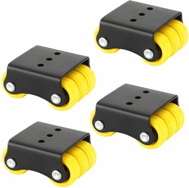 Caneuf Fix Wheel Heavy Duty Revolving Rollers for Furniture 68mm Fixed Furniture Caster