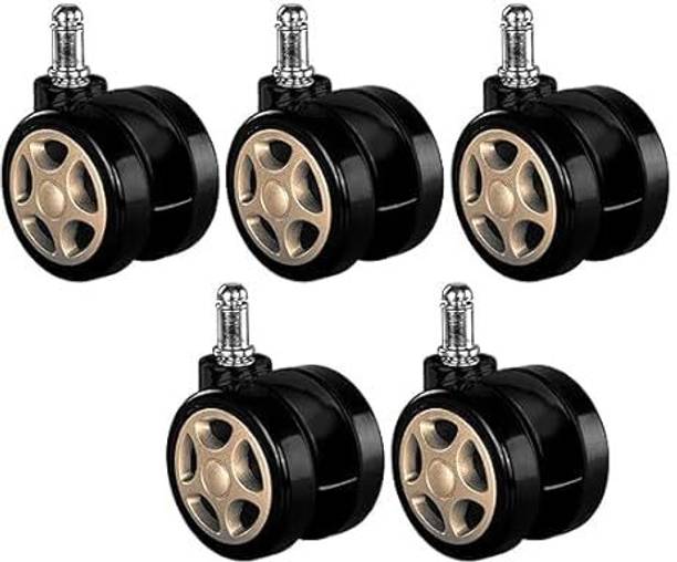 K25 Heavy Duty Caster Gold Pin Wheels for Rolling Computer Chairs Wheel Appliance Furniture Caster