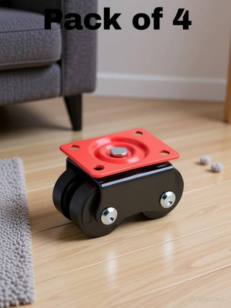NXG 4 WHEEL MOVING CASTER BLACK Appliance Furniture Caster