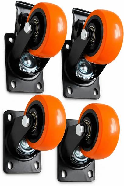 Bafnahardware caster-wheel-100mm Braked Furniture Caster