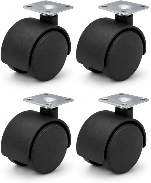 Anrik Heavy Duty Swivel Caster Wheel 50MM Furniture Trolley Wheel with Plate Fitting Appliance Furniture Caster