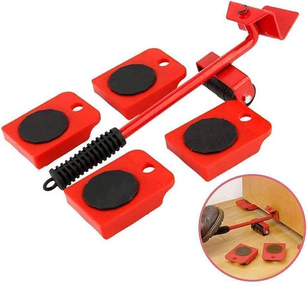 N K GROUPS Furniture Lifter and Moving Tool Set with 4 Wheel Sliders Fixed Furniture Caster