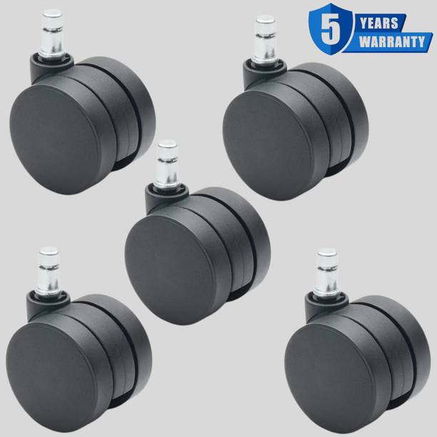 Today Life Style 5 Year Warranty Regal 60mm Heavy Duty Caster Revolving Chair Wheels Swivel Furniture Caster