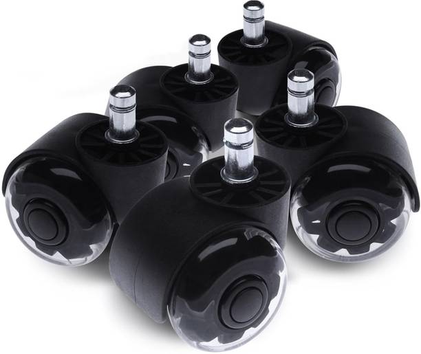 KARP Pro Office Chair Wheels | Dual-Wheel | Ultra Smooth, Quiet & Floor-Safe Wheels Swivel Furniture Caster