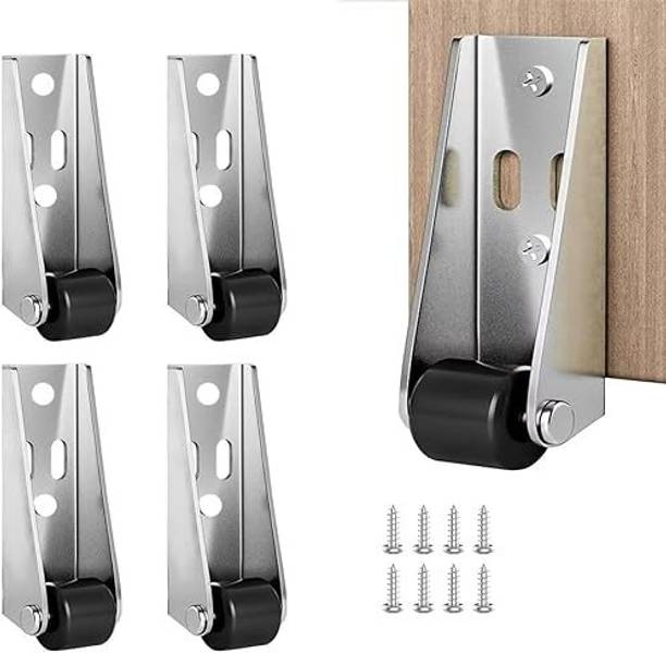 Jiyancreation 4Pcs Caster Wheel with Screw Swivel Furniture Caster