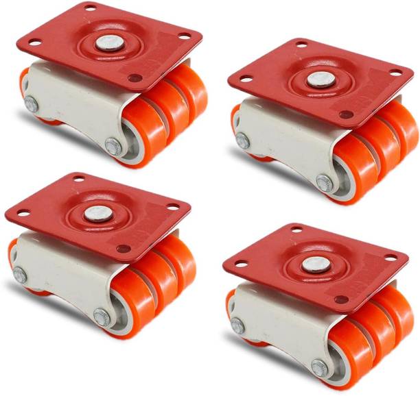noahark Caster Wheels for Heavy Furnitures Tables Trolleys Sofa etc Load upto 600 kg Swivel Furniture Caster