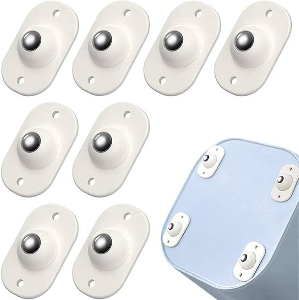 RT Enterprise 8 Pc Self Adhesive Mini Swivel Casters Wheels,Universal Wheels Appliance Furniture Caster