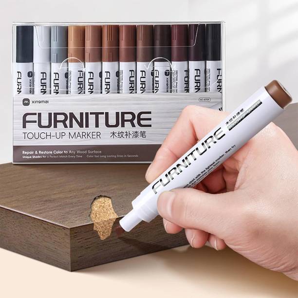KVVTRADES Furniture Touch Up Markers 8 Wood Colors