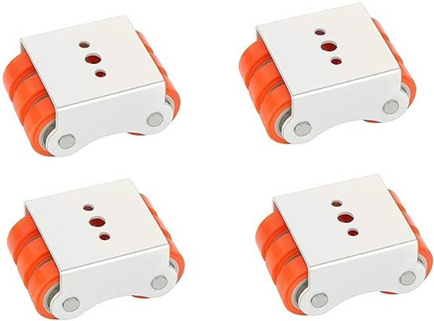 Vrushti Nylon Caster Wheel 6*4 Furniture Table Trolly Industrial Furniture Caster
