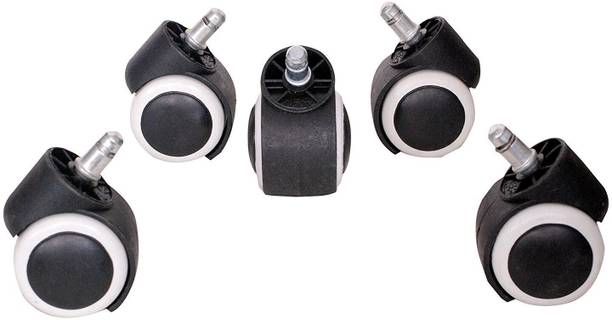 Amalya Chair Wheel Castor Pin Type / Furniture wheel Revolving Chair Wheel White-07 Appliance Furniture Caster