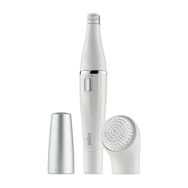 Braun Face 810 - Mini Facial Epilator for Women with Cleansing Brush Cordless Epilator