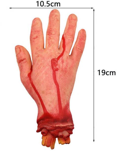 Orama Halloween Fake Body Parts Realistic Fake Broken Hands Horror Prank HAND Gag Toy