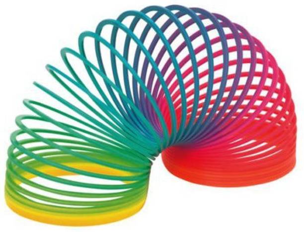 DDTOYS Box Packing High Quality Big Size Rainbow magic Spring for kids. Gag Toy Gag Toy