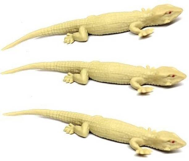 BLC 3 Pcs Silicone Chipkali For Prank Rubber Lizard For Prank Plastic Chipkali note Gag Toy