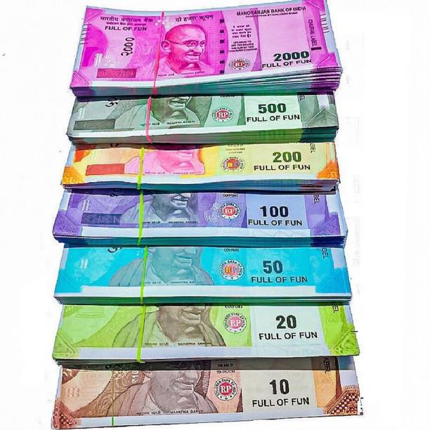 4GX 10 Children Currency 70 Note for Kids 10 Units Each Denomination All New Fake Note Gag Toy