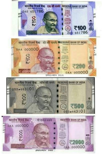 Forbuz Nakli Note ( 40x4= 160 )Combo Set 100|200|500|2000 Fake Money Gag Toy