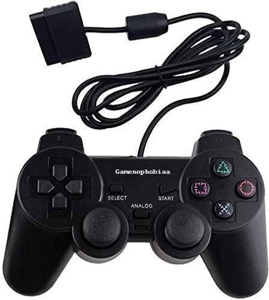 Me2u Wired Dualshock 2 Controller for Ps-2 Built-in Vibration Function & Twin Analog Game Control Mount
