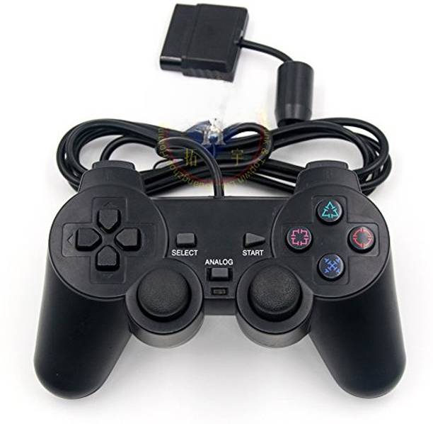 Me2u Wired Controller 1.8M Double Shock Remote Gamepad Joypad for Playstation 2 Ps2 Game Control Mount